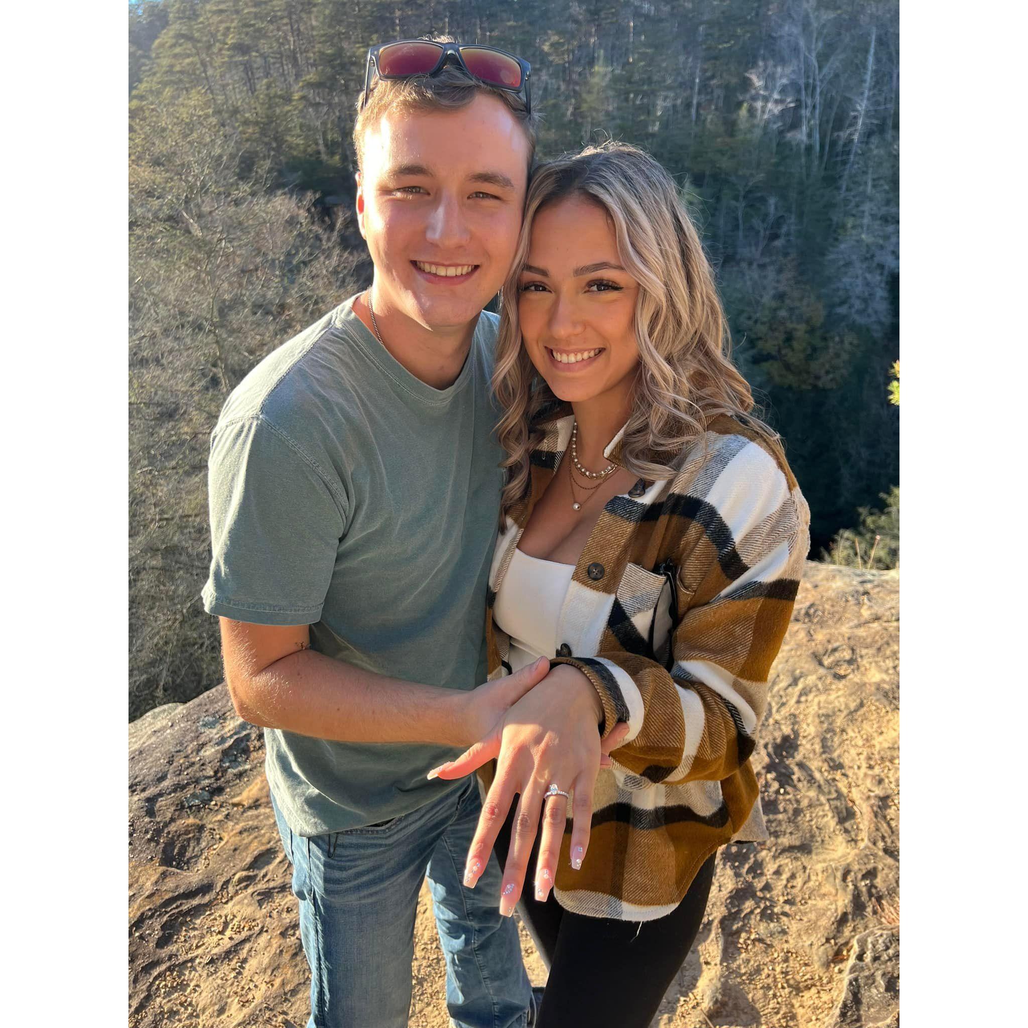 THE DAY WE GOT ENGAGED