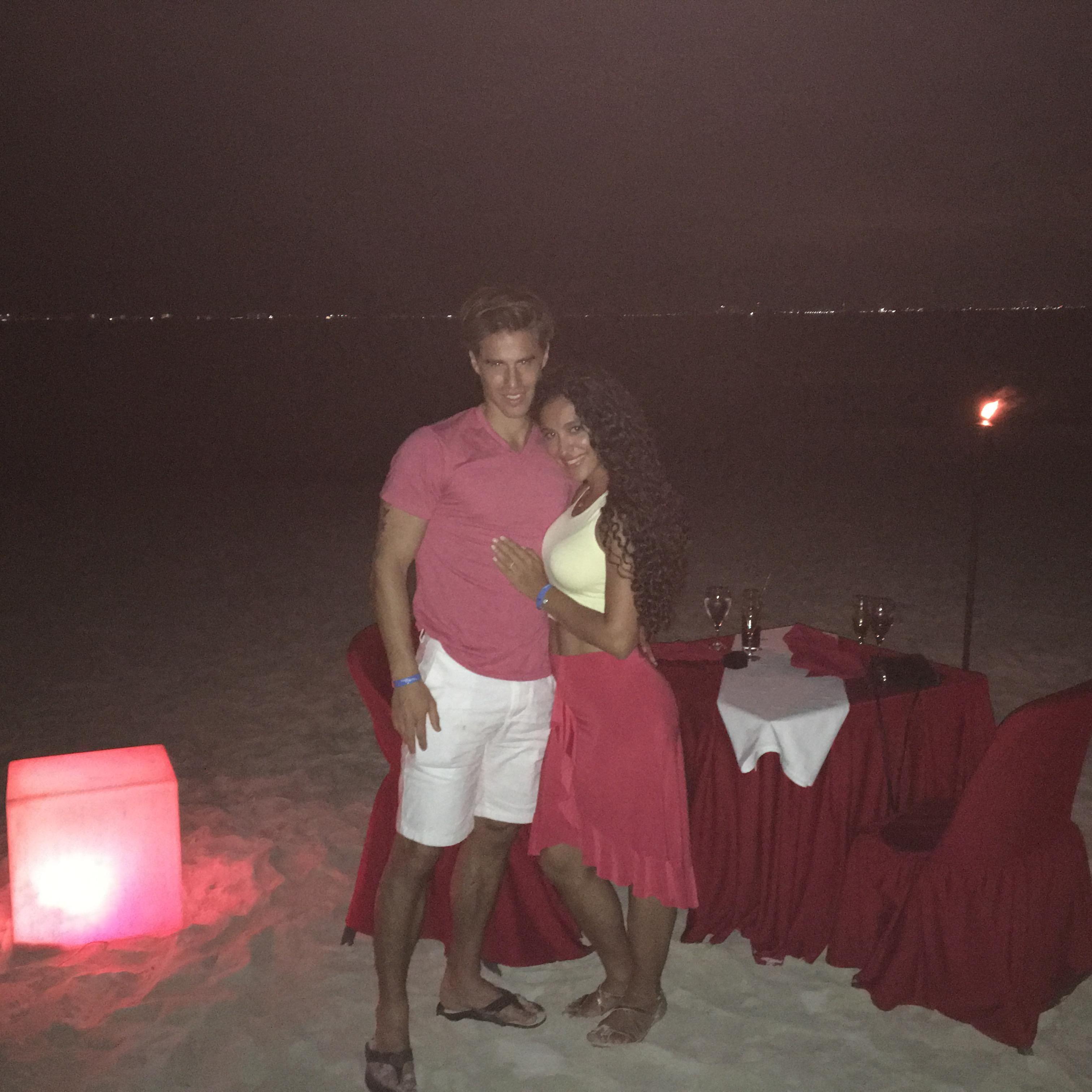 The night she said YES! (Nov. 2016)