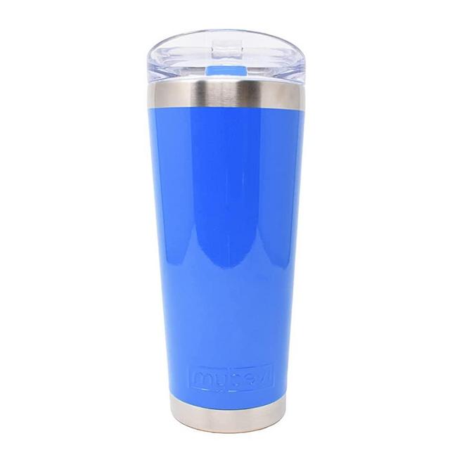 MyBevi Classic Stainless Steel Premium Grade Insulated Travel Tumbler (French Blue, 26 oz)