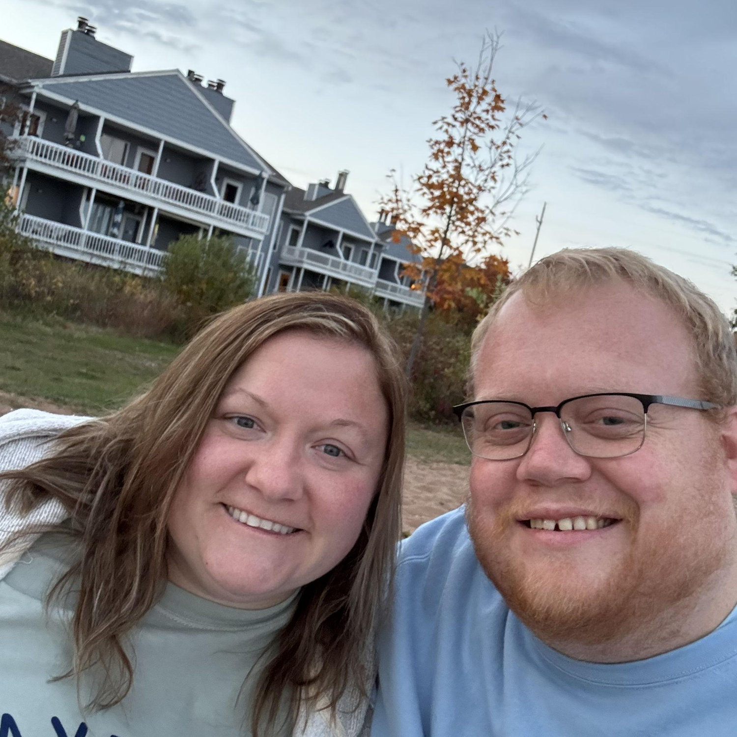 Bayfield, Wi- shortly after we got engaged