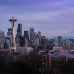 take in the seattle skyline from Kerry Park