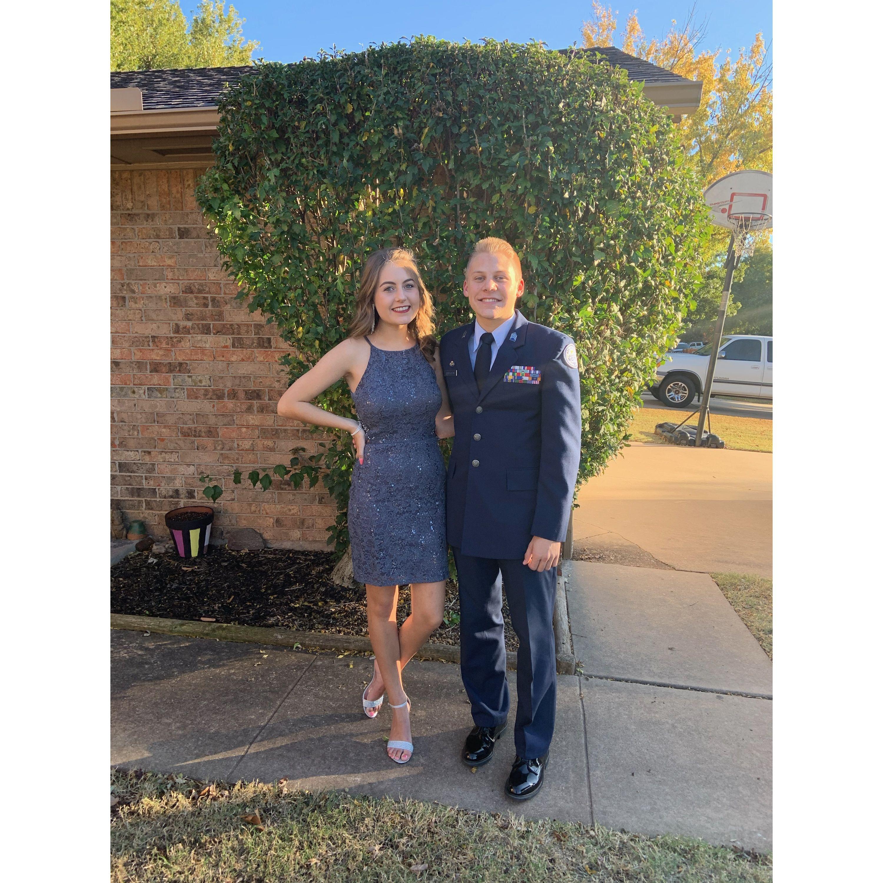 Ethans JROTC mil ball