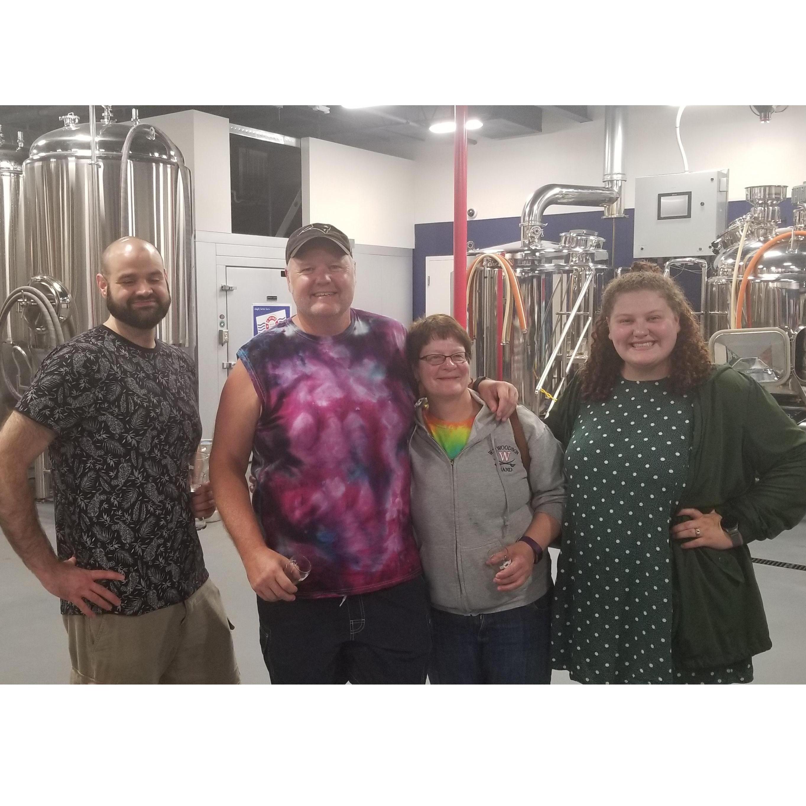 We went on a Fredericksburg Brew Tour with my parents as a father's day present to my dad! We visited 6 Bears and a Goat (pictured), Adventure Brewing and Strangeways!