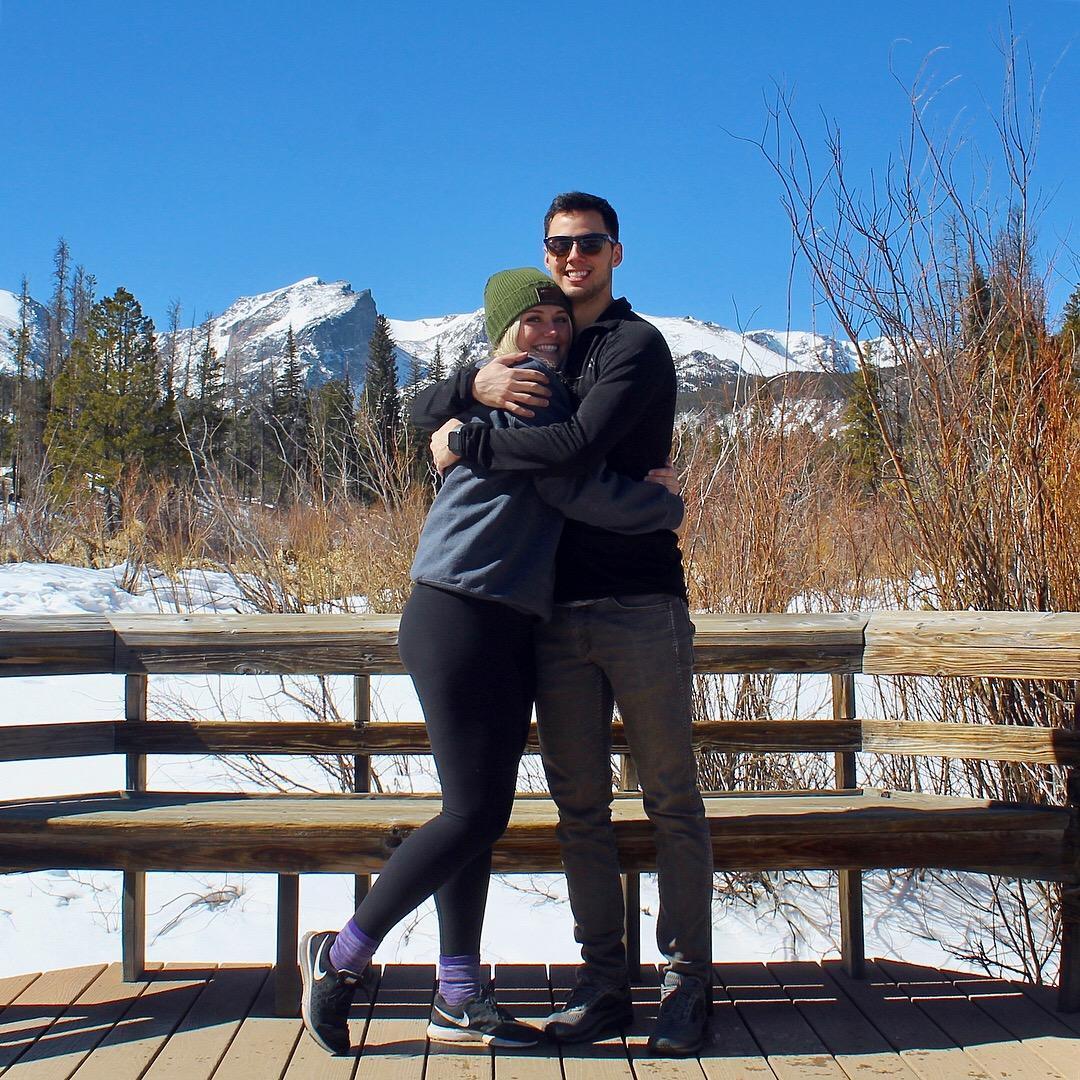 Our first trip to Estes Park together