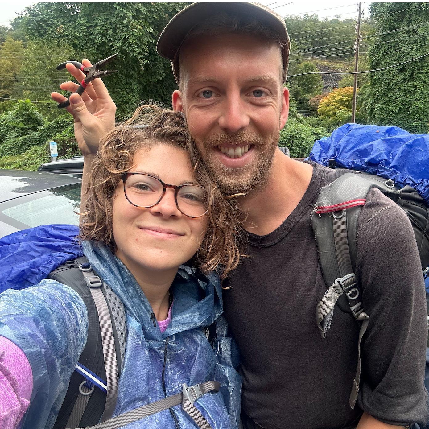 After the rainiest, most joyous hiking weekend.