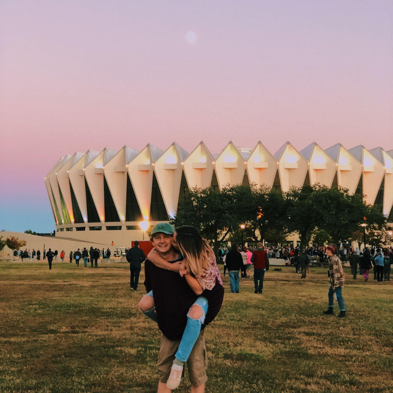 Emily's first Phish show with the Cowburn family - Hampton Coliseum in VA, 2018