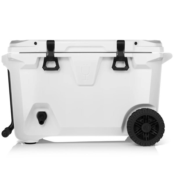 BrüTank 55-Quart Rolling Cooler | Ice White