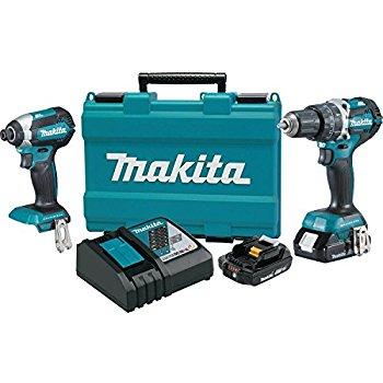 Makita CX200RB 18V LXT Lithium-Ion Sub-Compact Brushless Cordless 2-Pc. Combo Kit (2.0Ah)