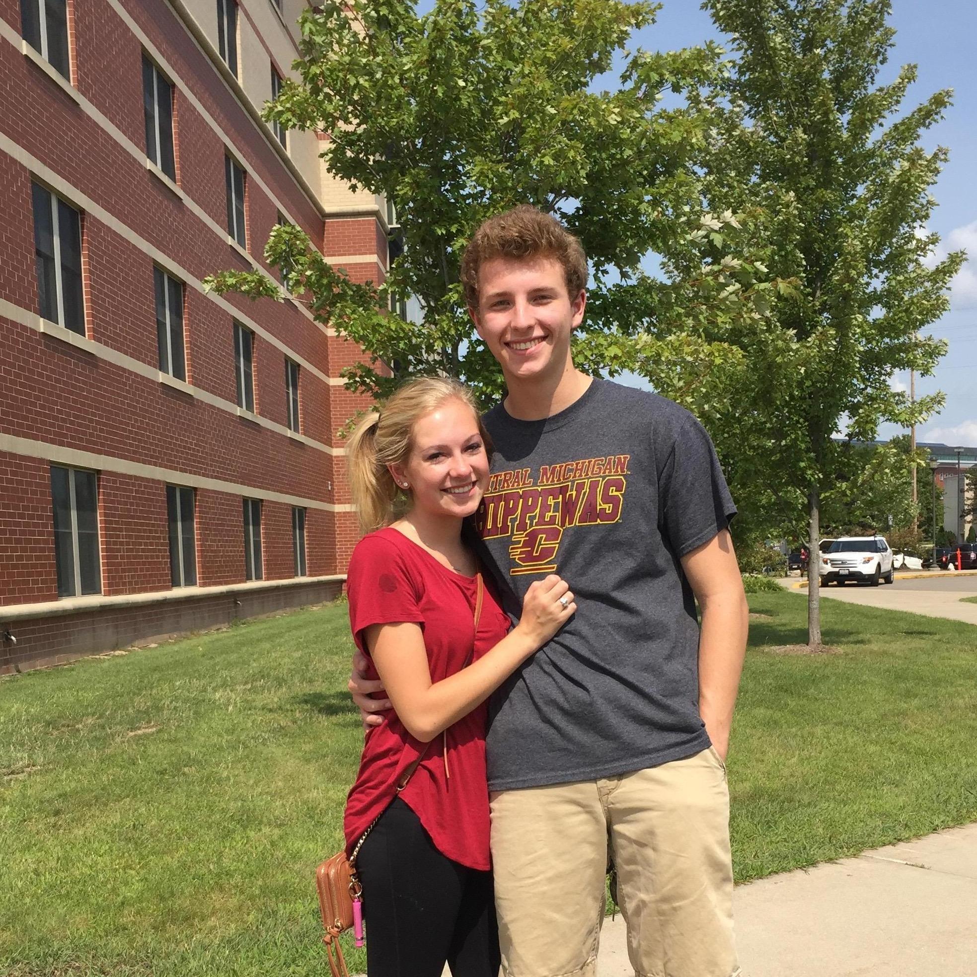 College drop-off. Hello, Distance.