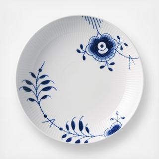 Blue Fluted Mega Shallow Bowl