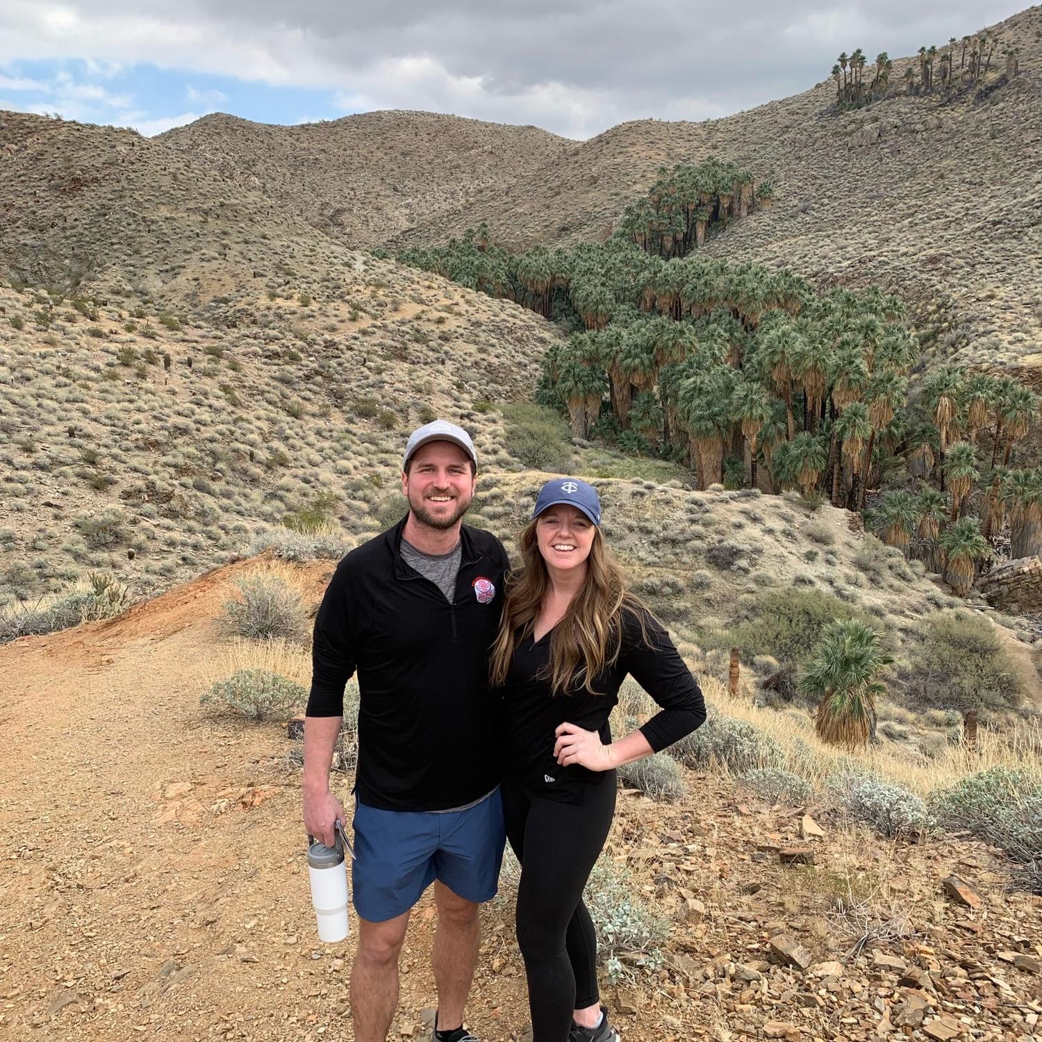Exploring the oasis!