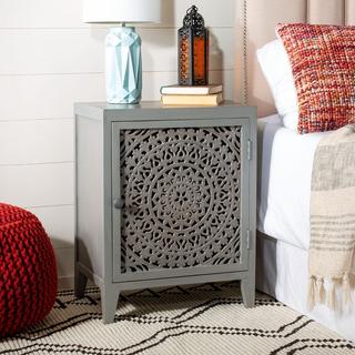 Thea Carved Nightstand