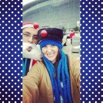 Christmas with the Harker Cowboy Game December 2014