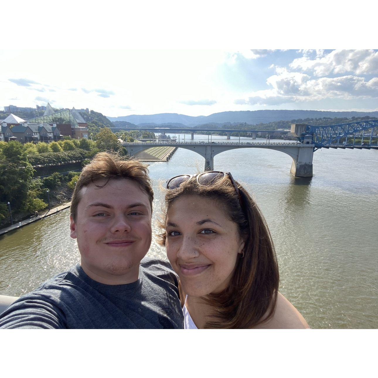 Our one year anniversary, in Chattanooga!