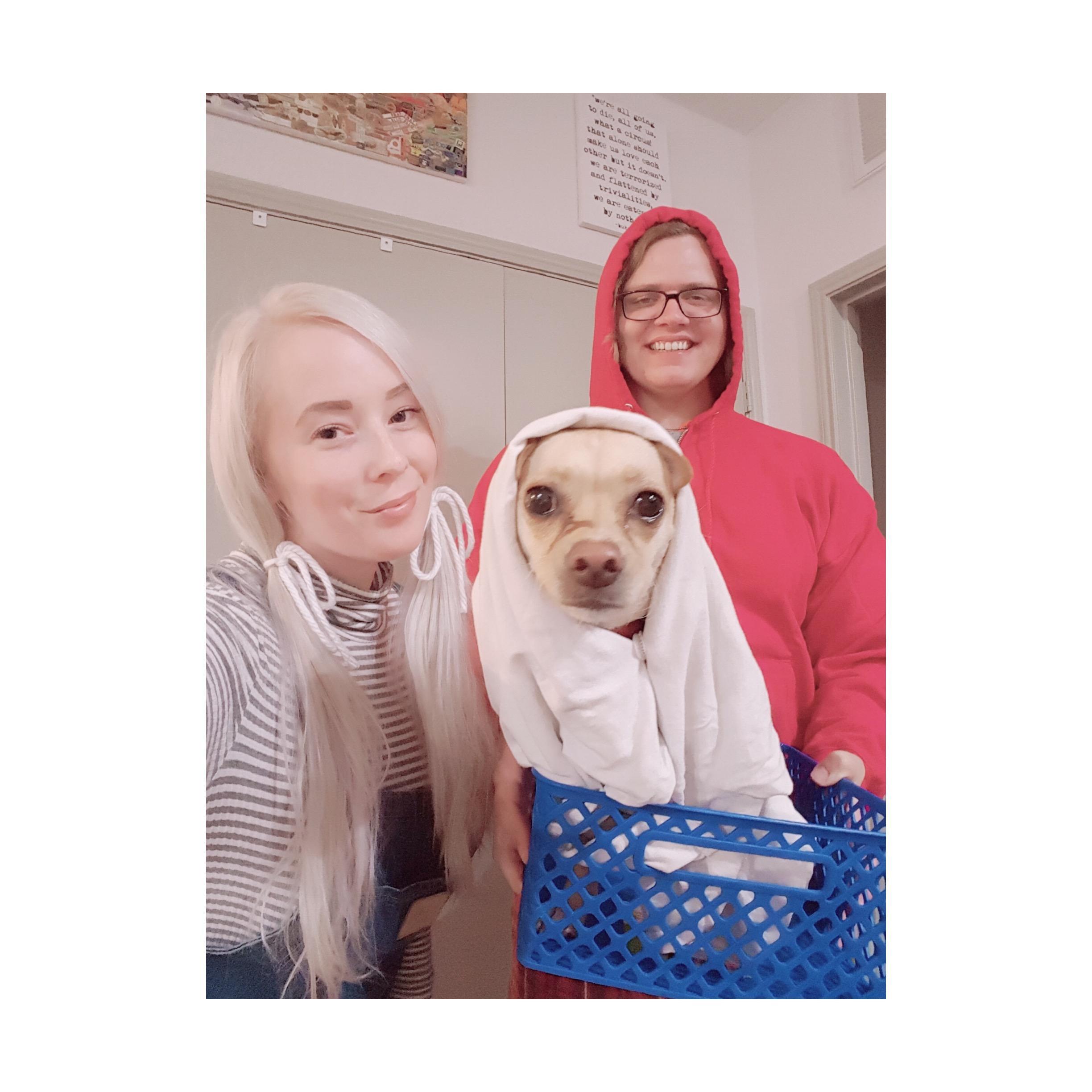 Gertie, E.T. & Elliot
Lake Charles, Louisiana
Halloween 2016