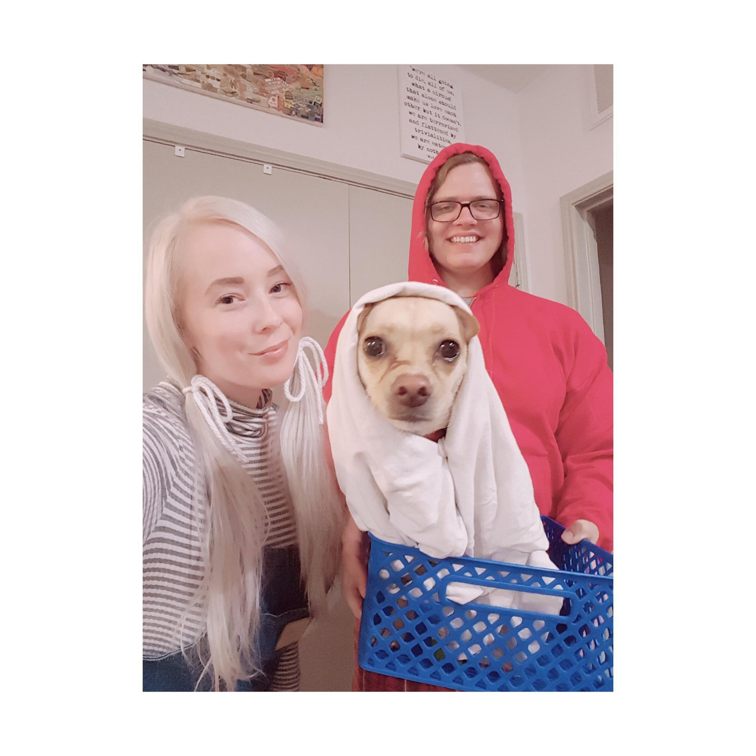 Gertie, E.T. & Elliot
Lake Charles, Louisiana
Halloween 2016