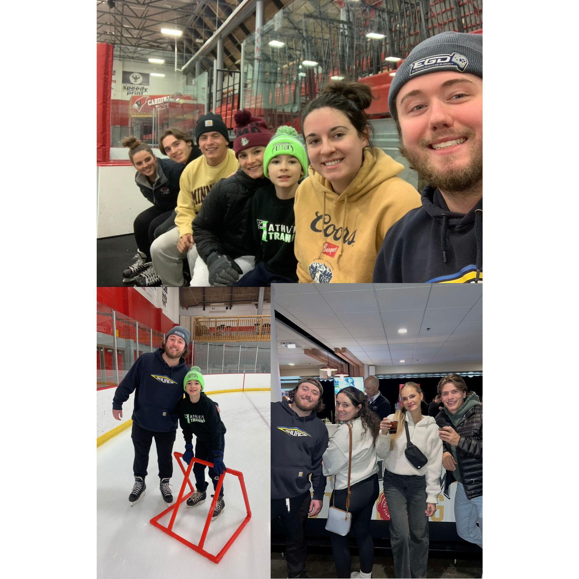 Minnesota with Emily's family