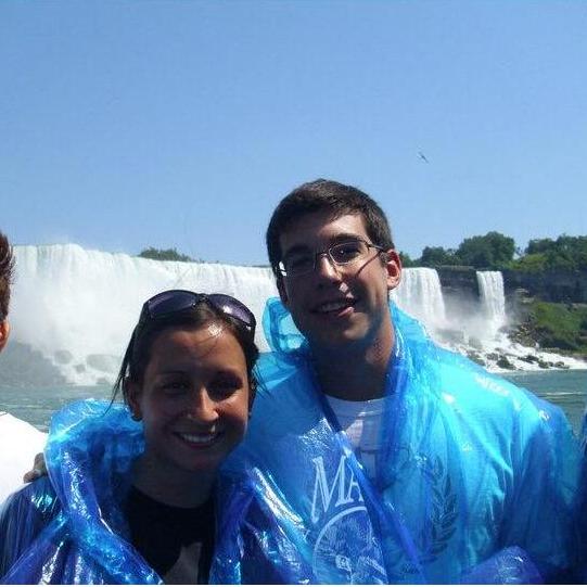 Our first international trip... to Canada ;)
Maid of the Mist, Niagara Falls- 2010