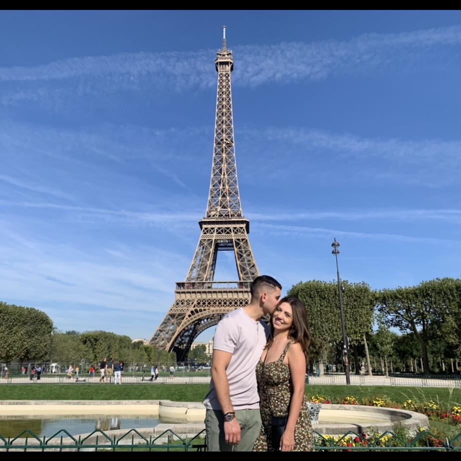 Their first trip to Paris