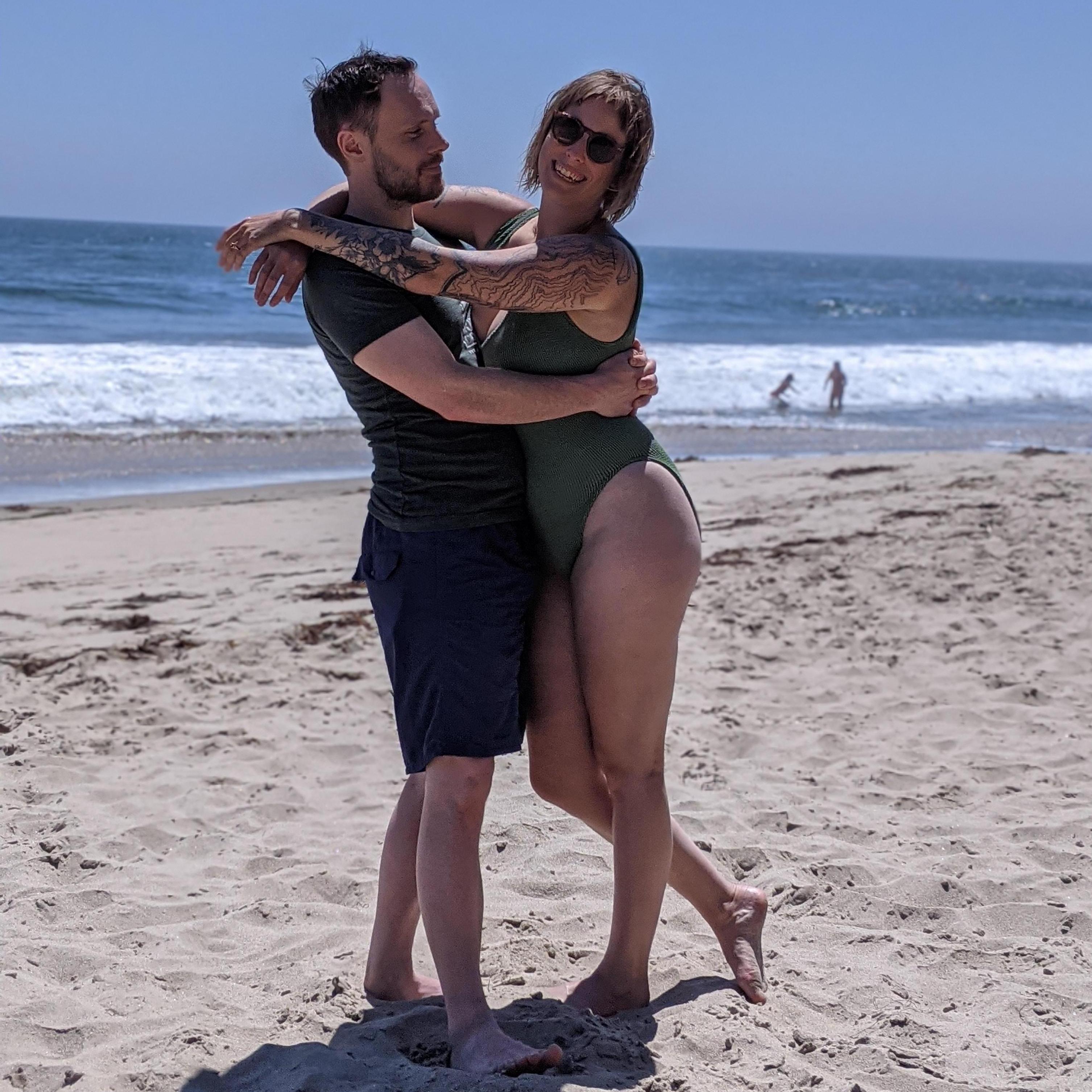 Took Sam back to Cali for some serious sun, we got the burns to prove it.