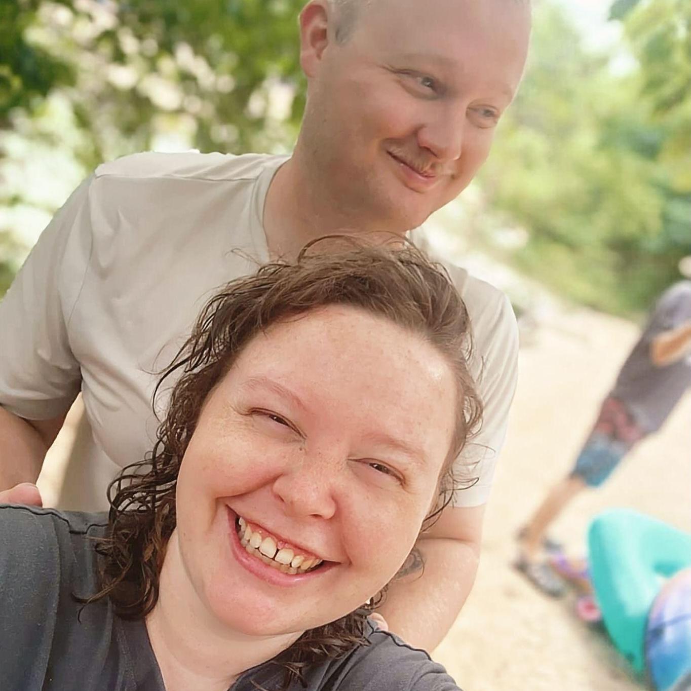 Camping at Sulfur with Catelyn's family