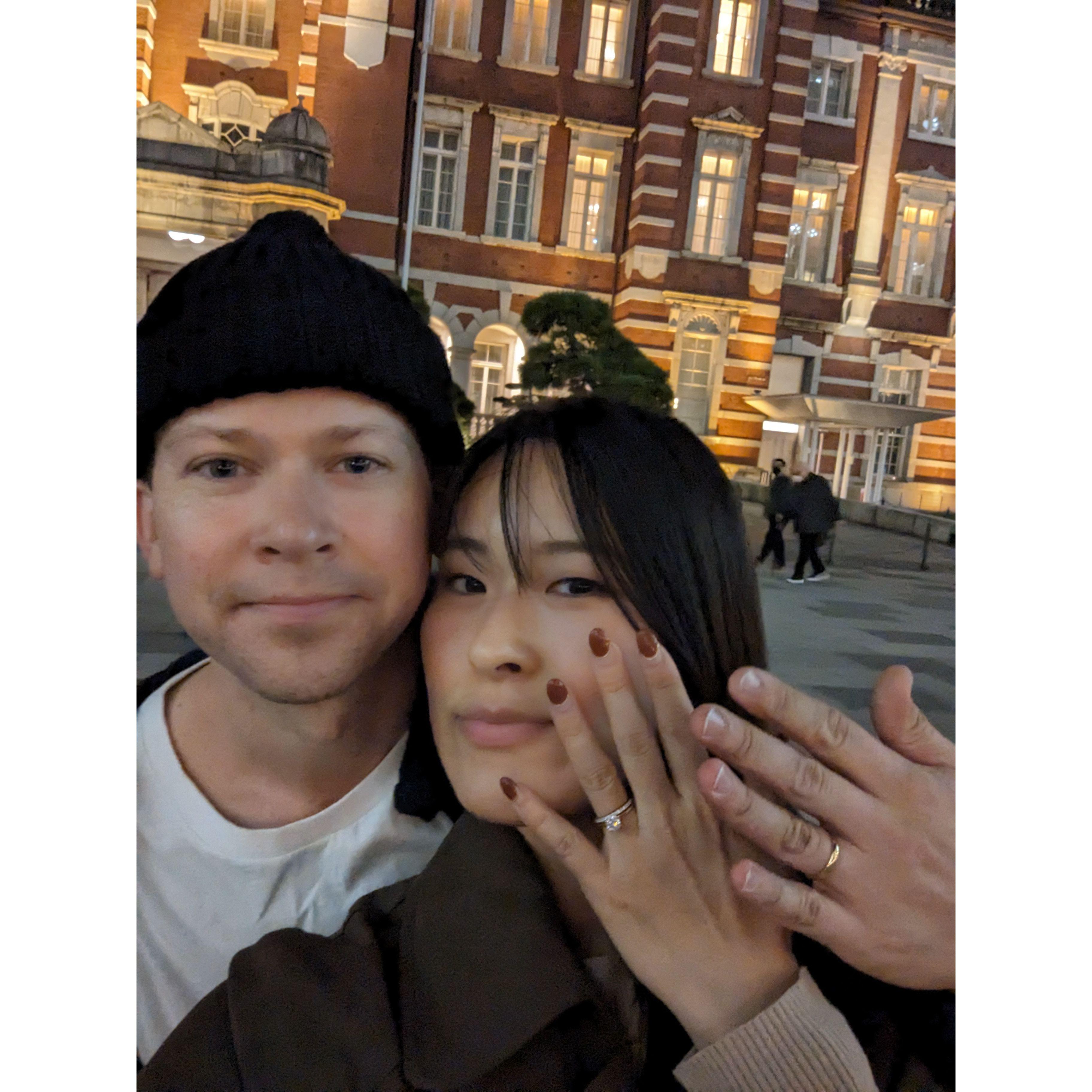 Back where we met -- Tokyo Station