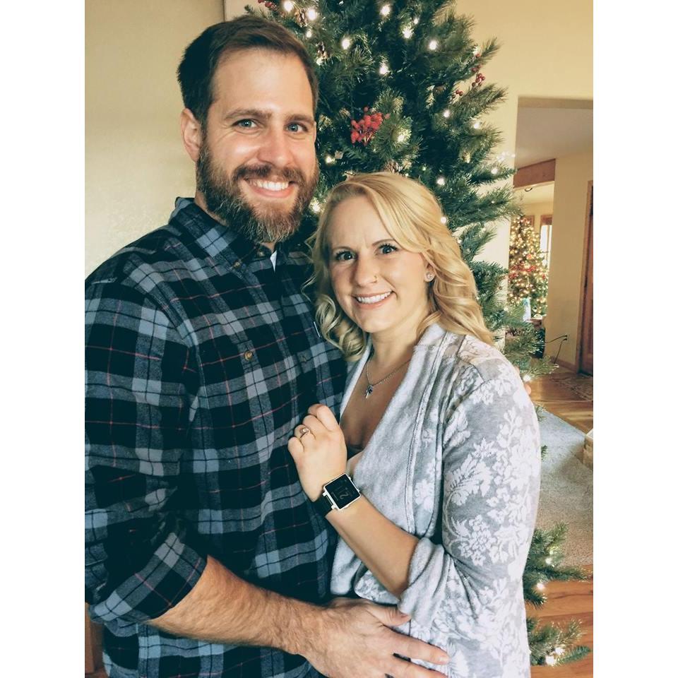 when we announced we were engaged!