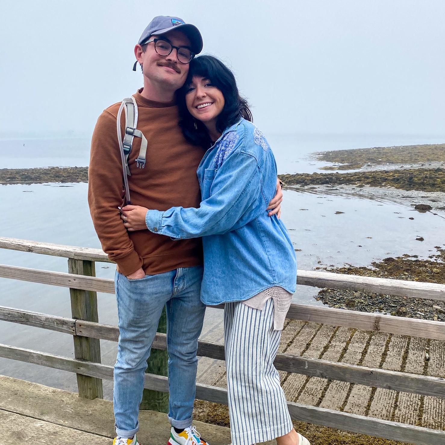 Island hopping via the ferry in Bar Harbor. We accidentally got off on a private residential island & got eaten alive by mosquitos before a kind stranger called for our pickup.