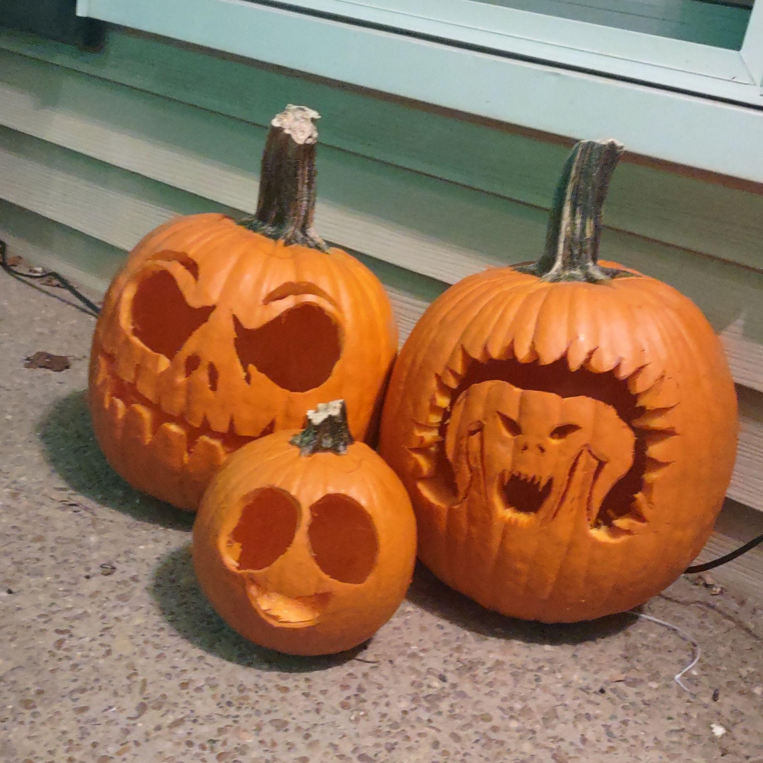 Halloween 2025 jack-o-lanterns
