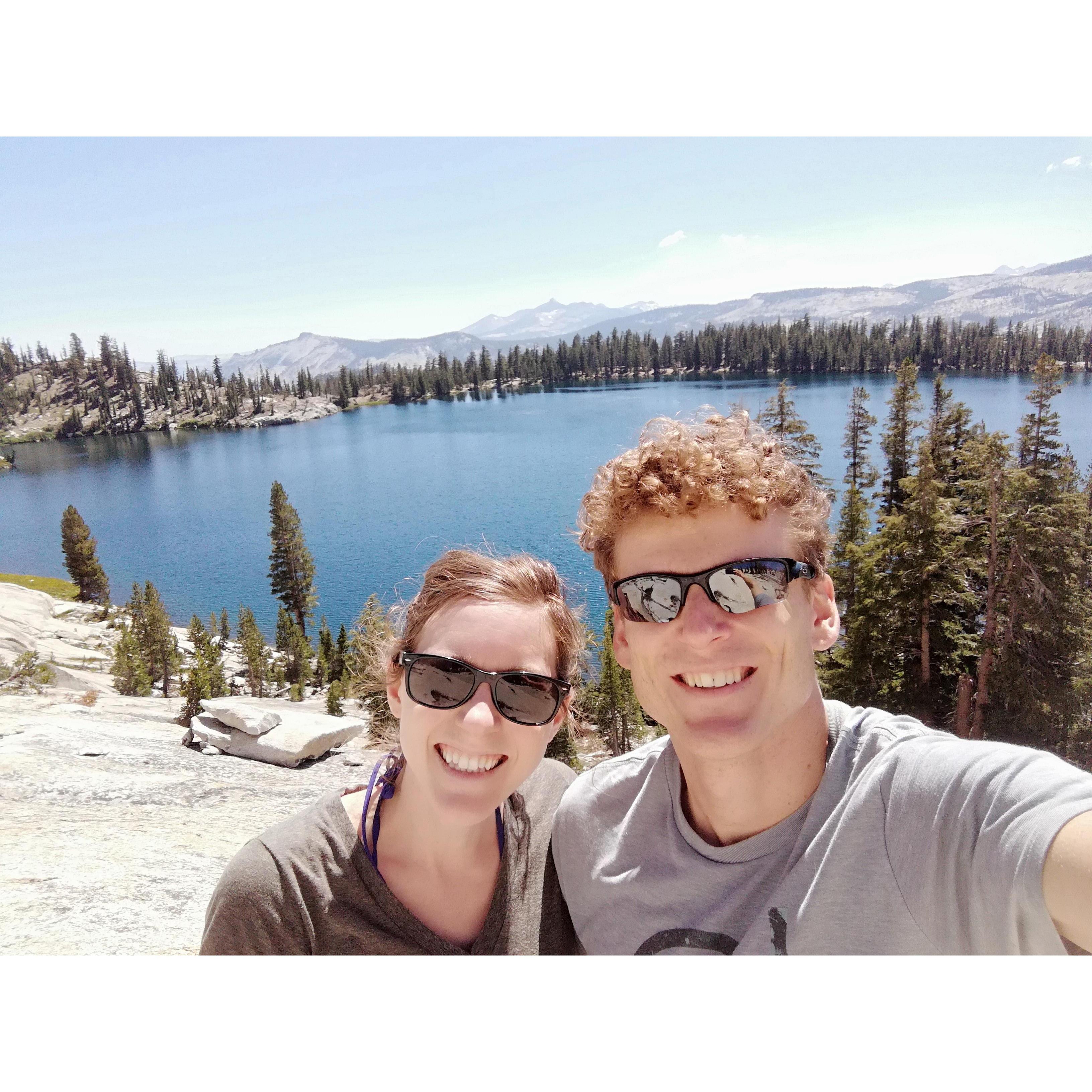 May Lake in Tuolumne in the background