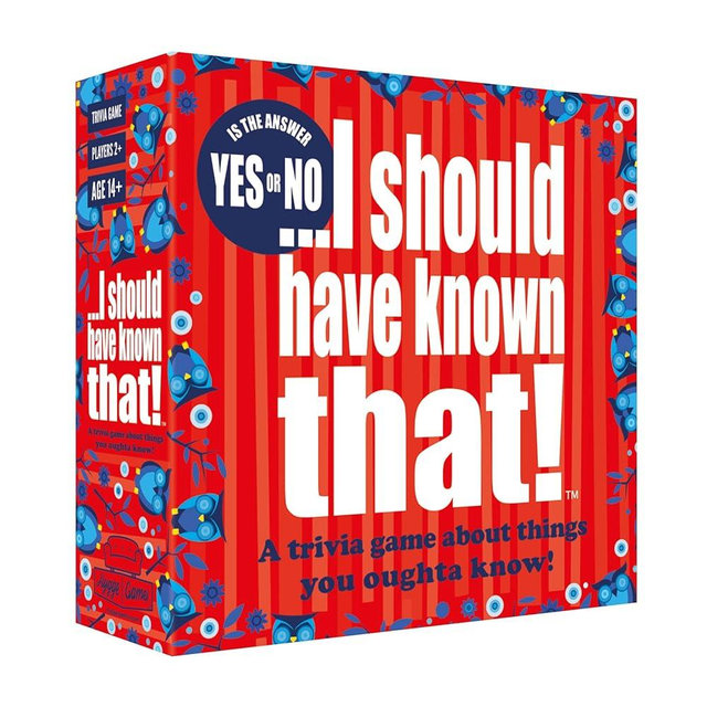 I Should Have Known That Trivia Game Yes or No Edition – A Trivia Game About Things You Oughta Know