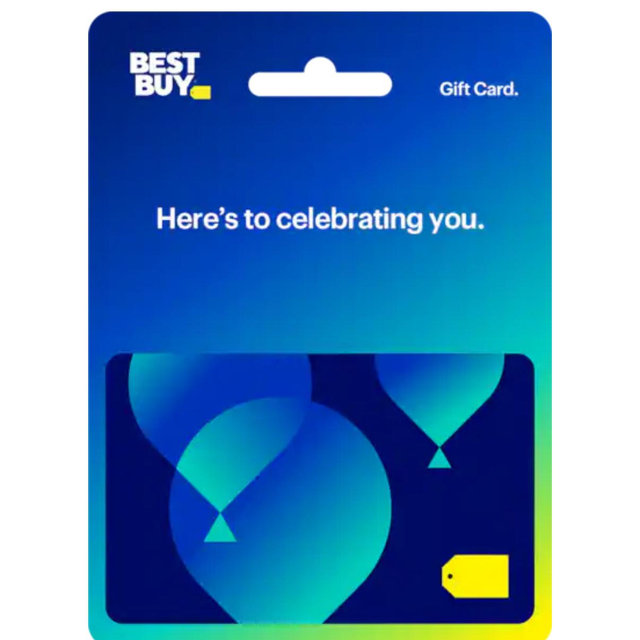 Best Buy® - $30 Celebrate Balloons Gift Card