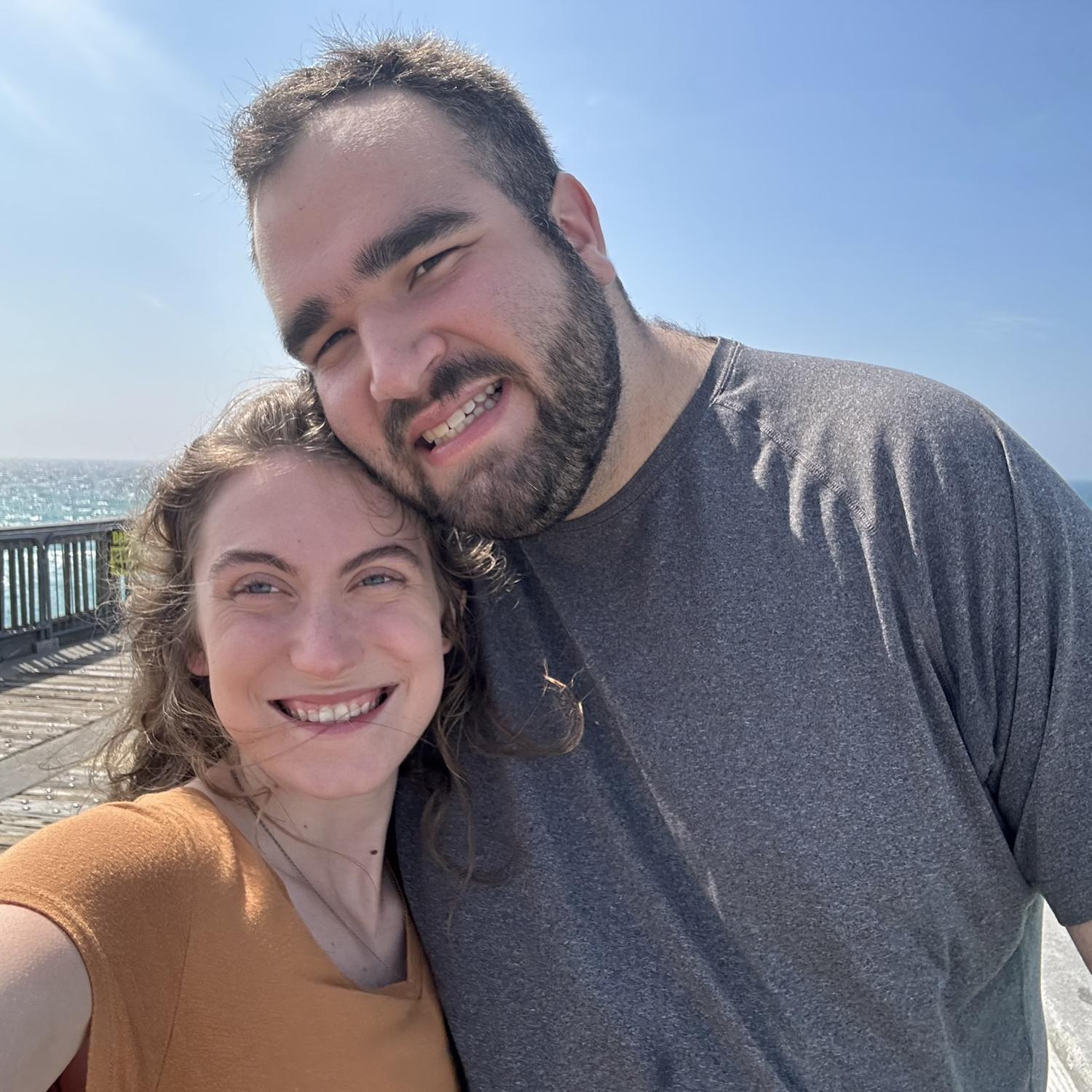 March 2023: when Jus came down to visit in Pensacola.