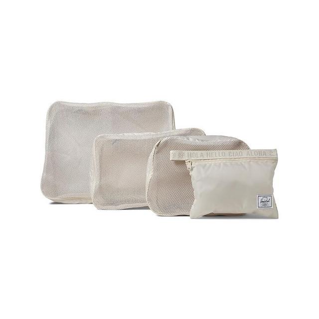 Herschel Supply Co. Kyoto Packing Cubes, Moonbeam, Pouch 1.6L, Small 7.2L, Medium 11.8L, Large 18.6L