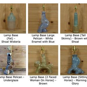 Shearwater Pottery Lamp