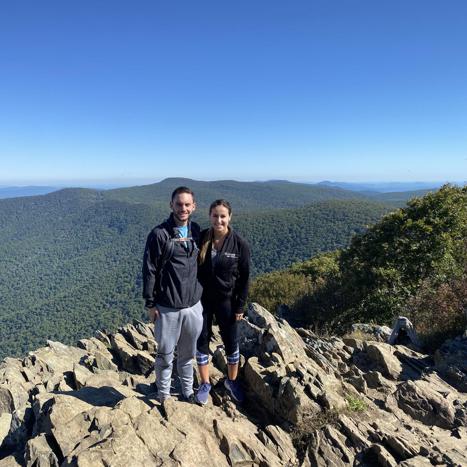 Our first trip together! Shenandoah National Park, September 2021.