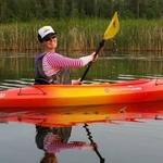 Kayak down the Pelican River