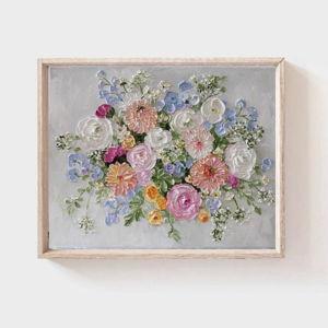 Bouquet Oil Painting