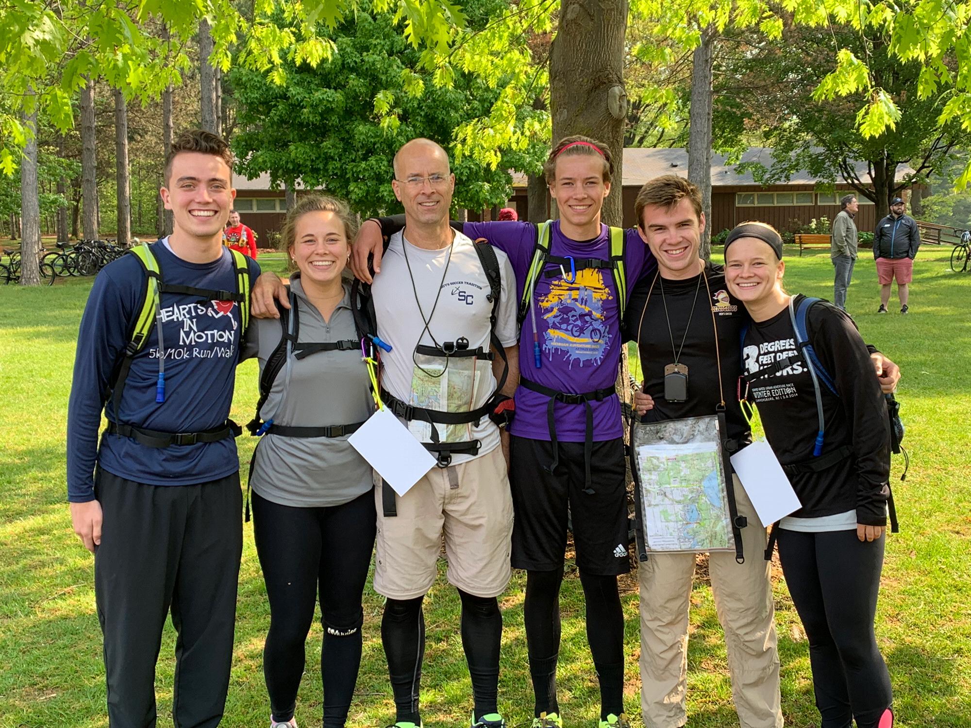 Family adventure racing