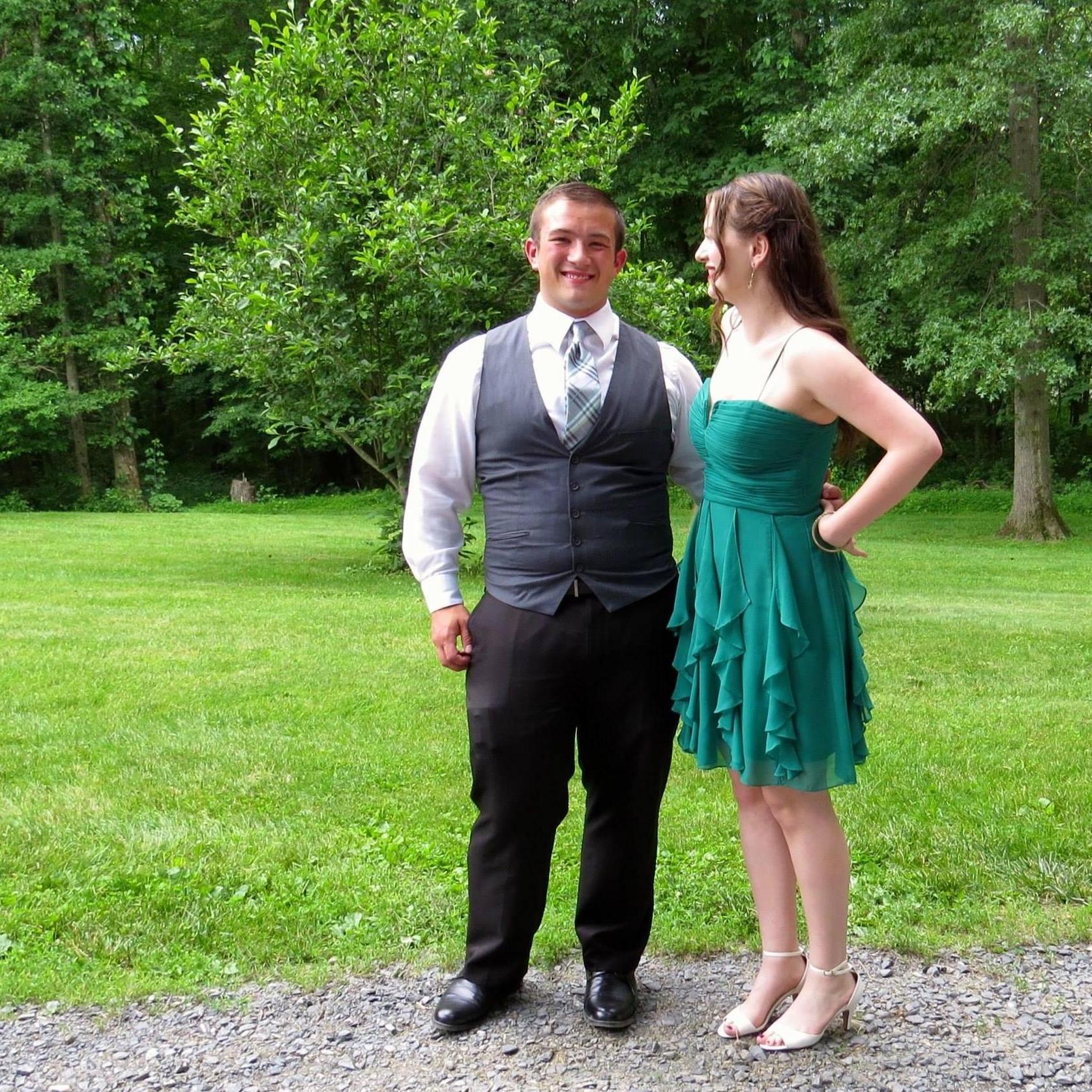 Jennifer's high school senior formal in 2014!