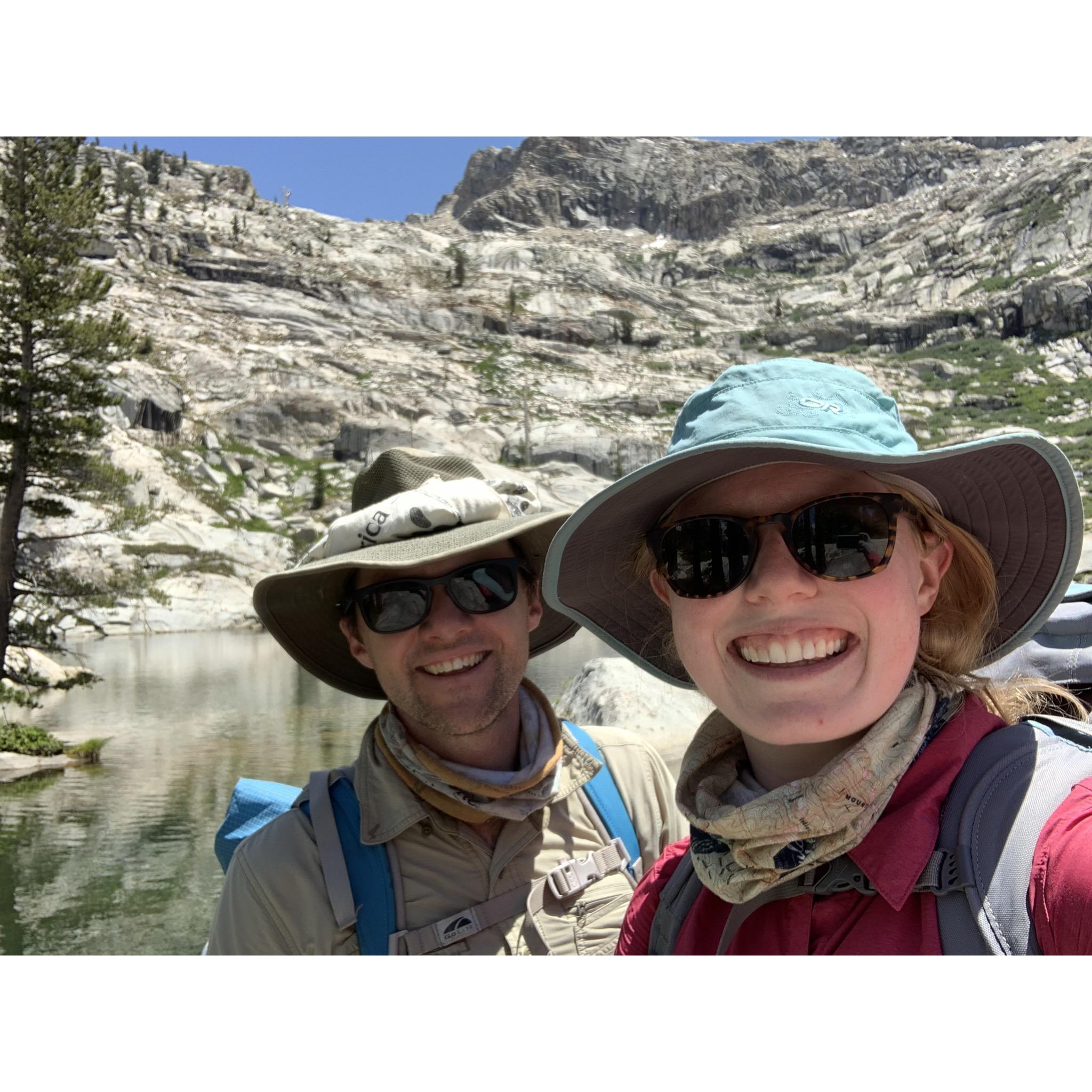 Backpacking in Sequoia National Park.
