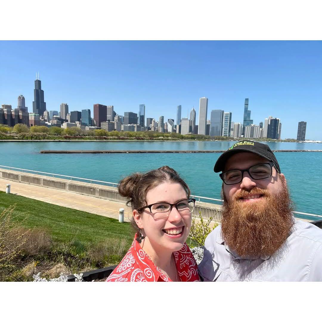 For our 5 years together we went to the Shedd Aquarium