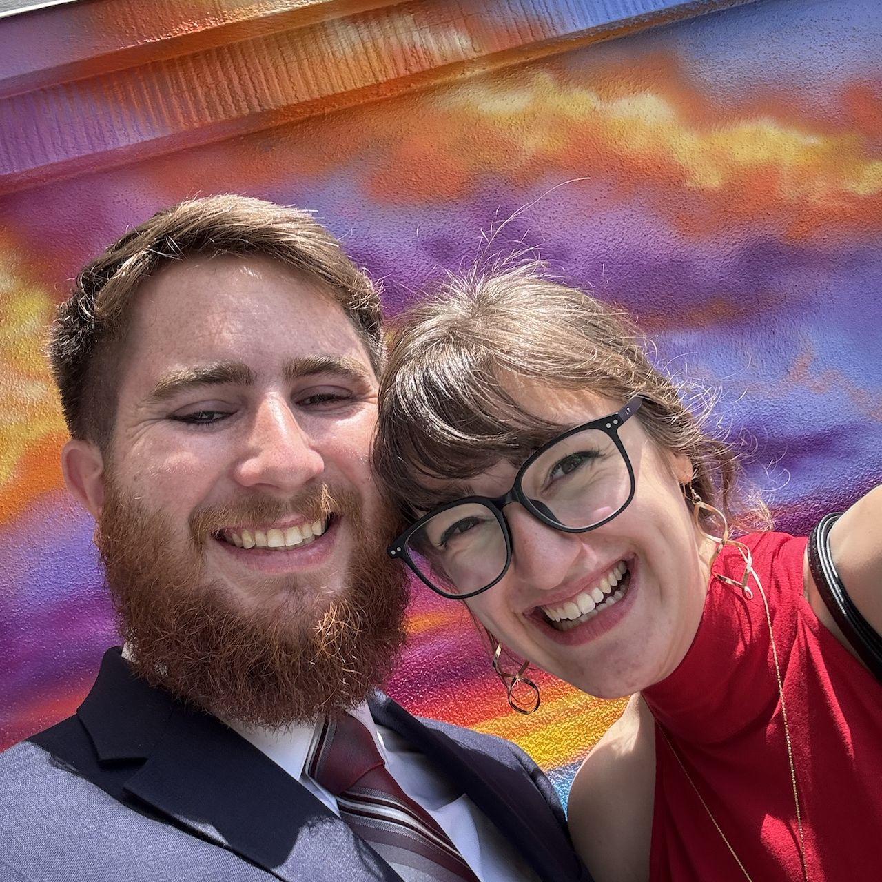 Fancy date afternoon. Got ALL dressed up to walk around downtown and eat ramen