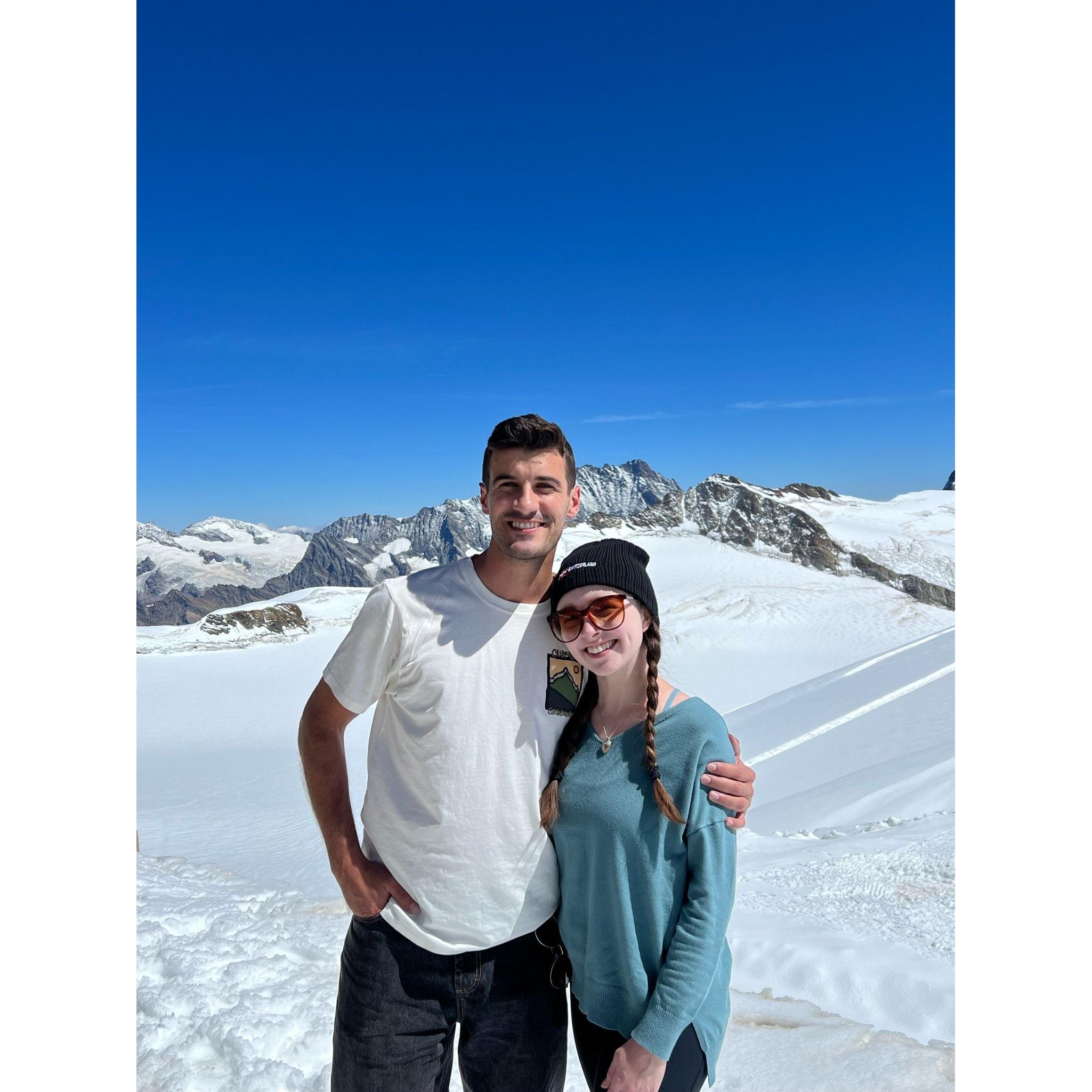 Hiked the Jungfraujoch summit "Top of Europe" in Switzerland!