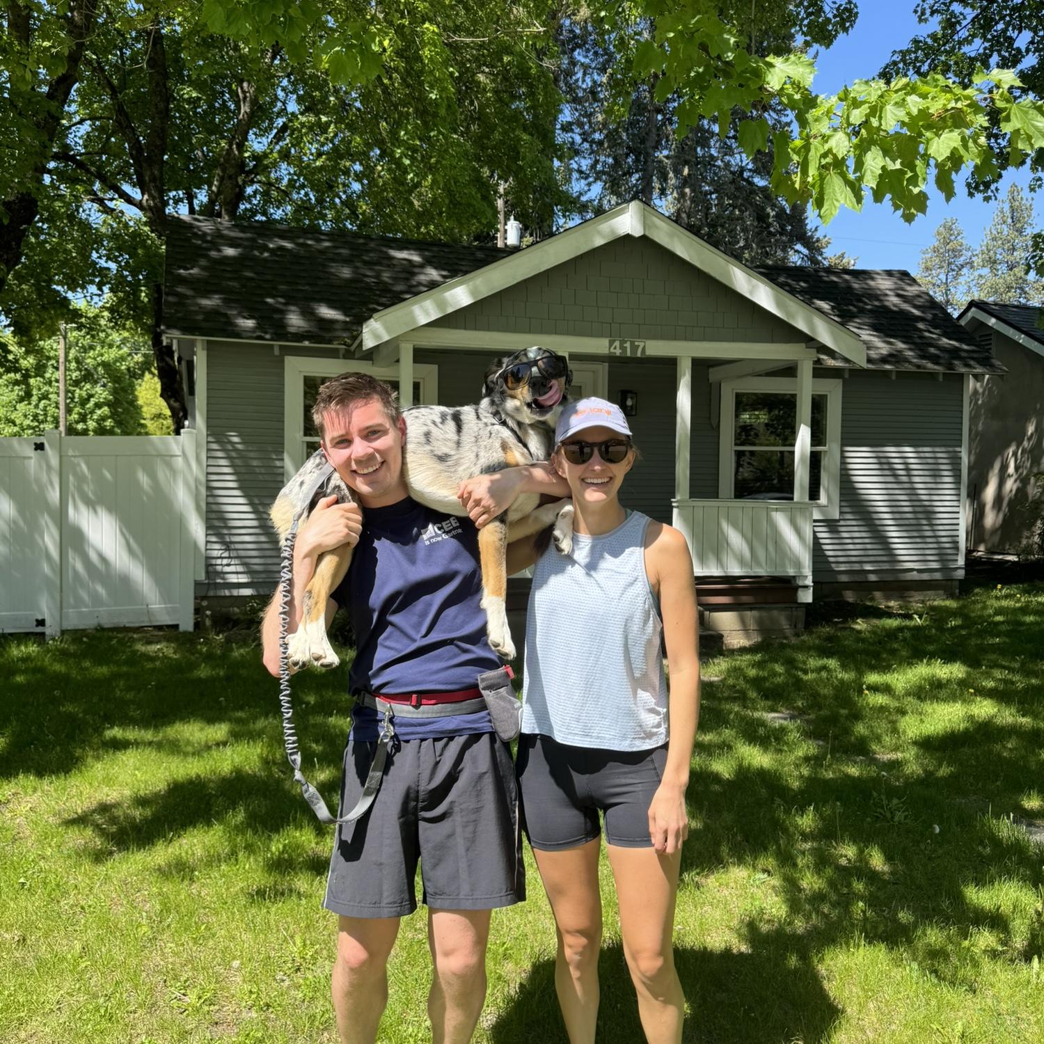 Three first-time home buyers