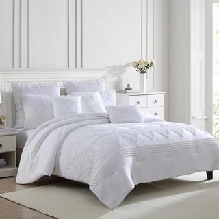 Valeria 8-Piece Embroidered Comforter Set