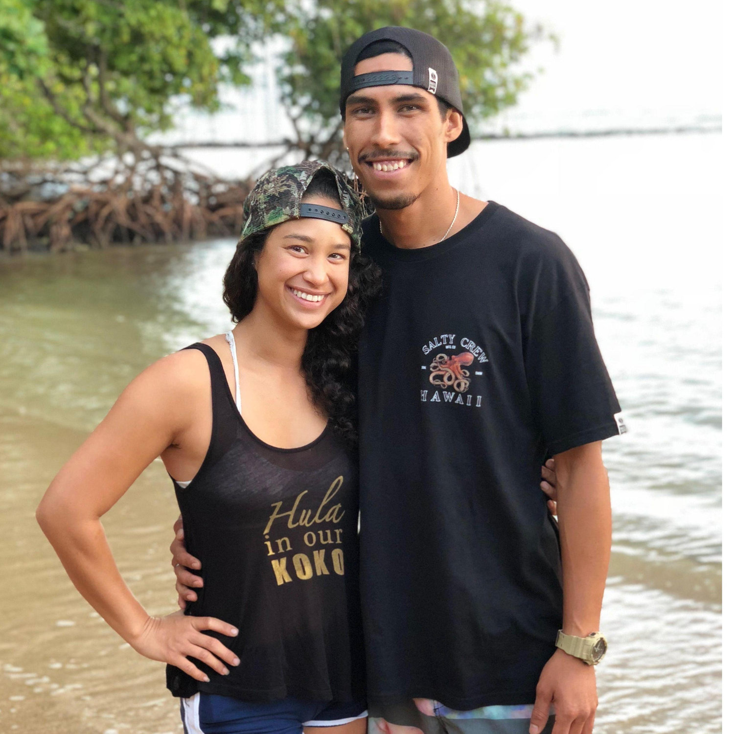 Throwback to the wīwī days! A few years before Keoni officially moved to Molokaʻi. This kiʻi was taken in May 2018 at da beach house.