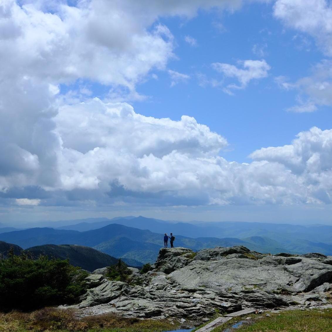 Our first hike together on Vermont's highest peak, Mount Mansfield.
Photo Cred: our dear friend, Gabby Bonfigli