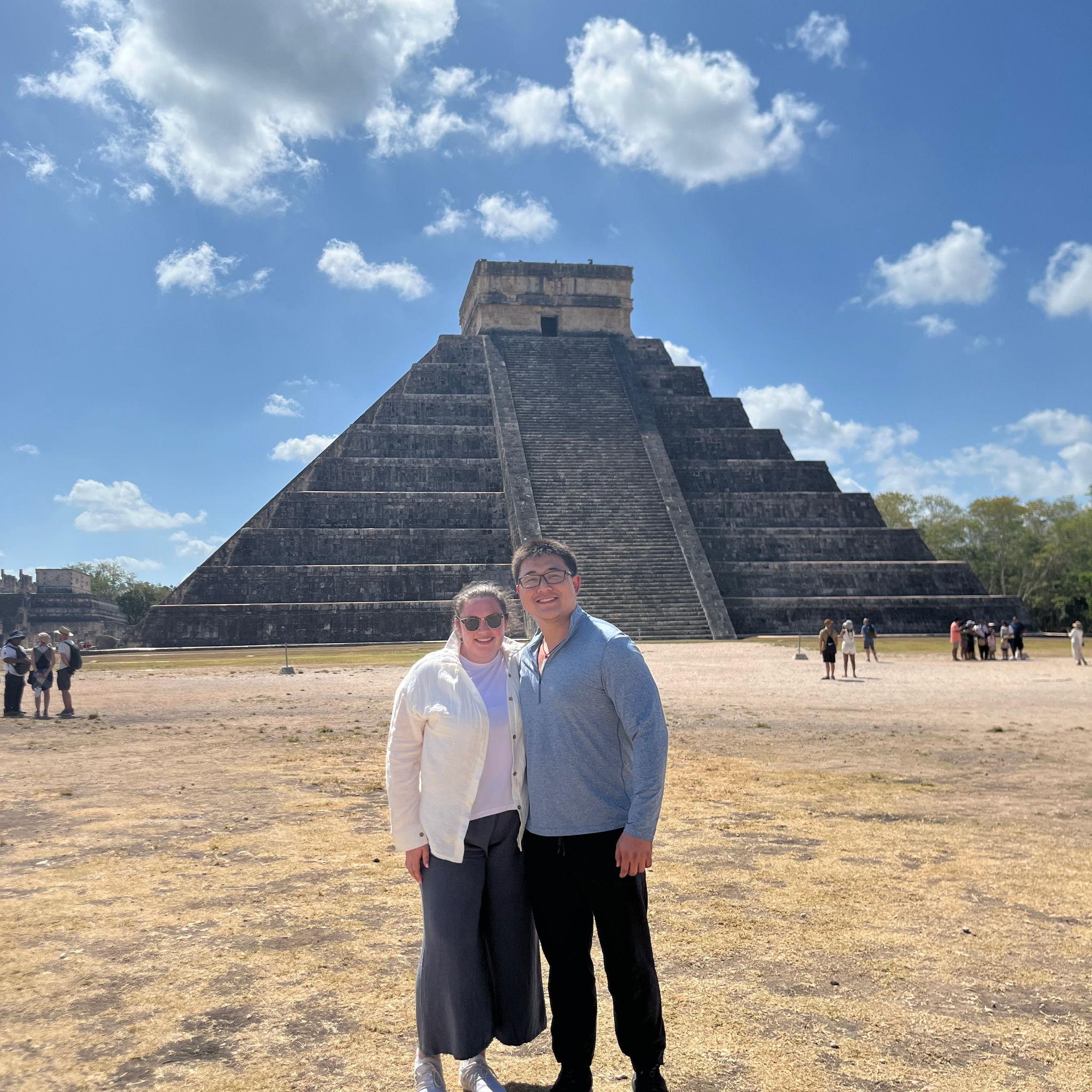 Seeing chichen itza together