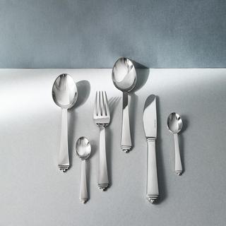 Pyramid Stainless Steel 5-Piece Flatware Set, Service for 1
